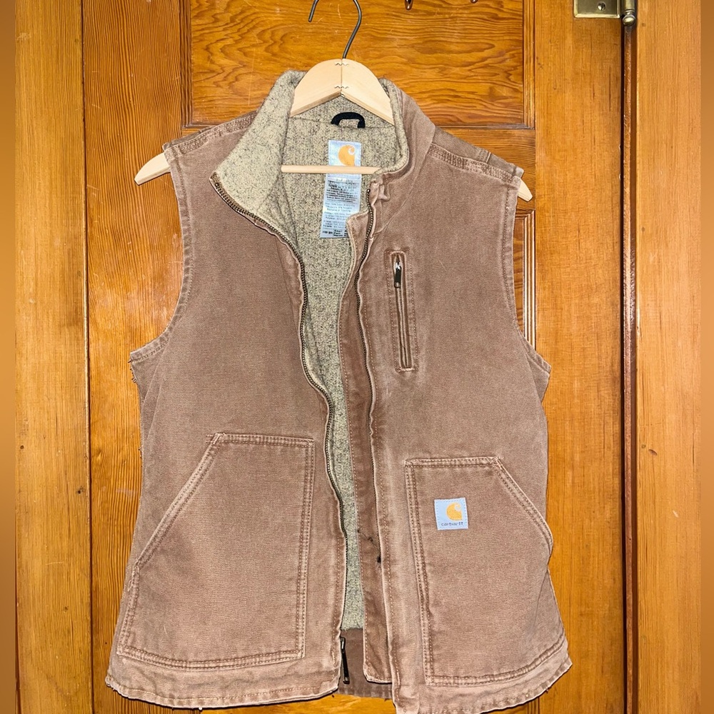 Carhartt Tan Work Vest
